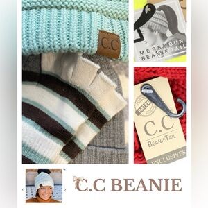 C.C Beanie Winter Accessories Bundle